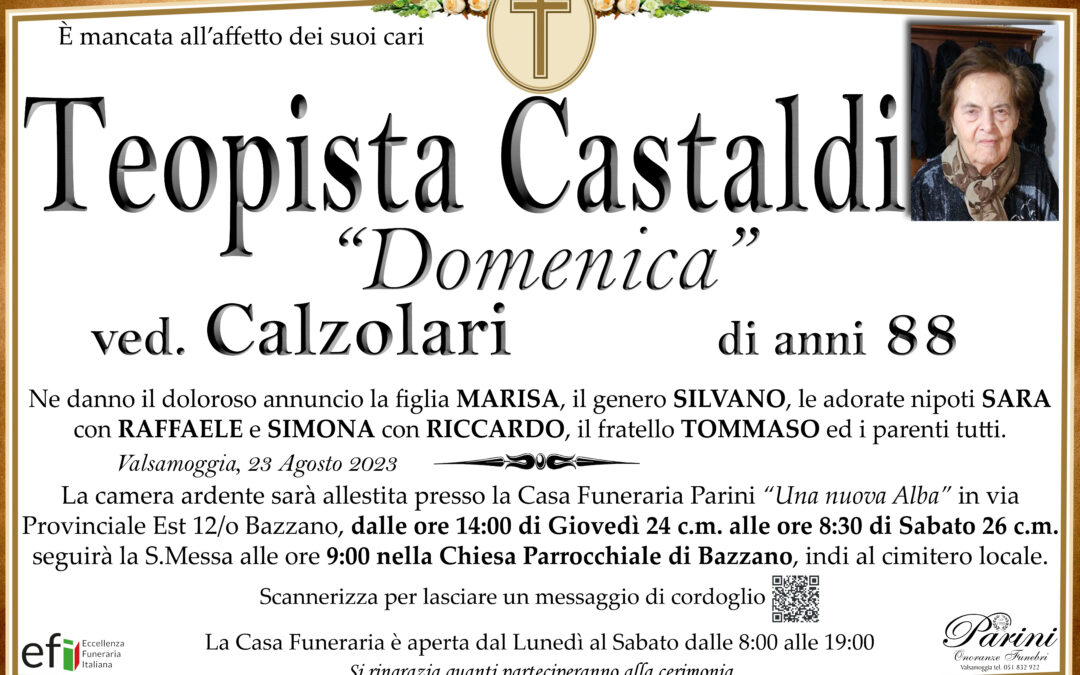 Teopista Castaldi “Domenica”