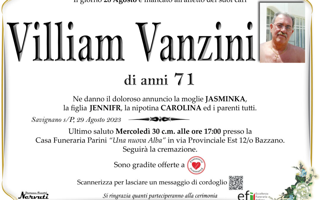 Villiam Vanzini