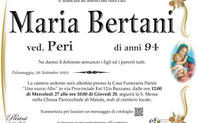 Maria Bertani