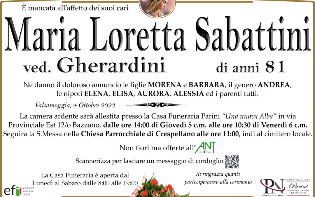 Maria Loretta Sabattini