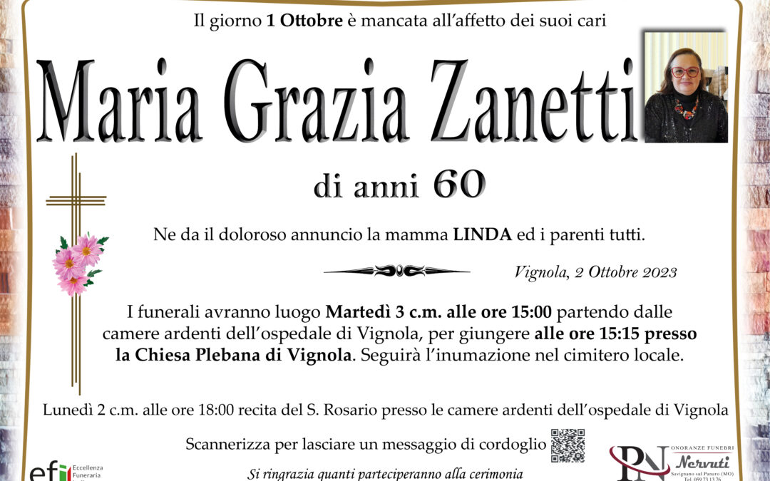 Maria Grazia Zanetti
