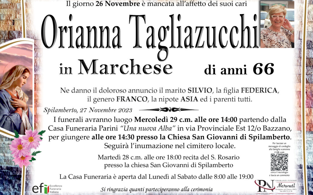 Oriana Tagliazucchi