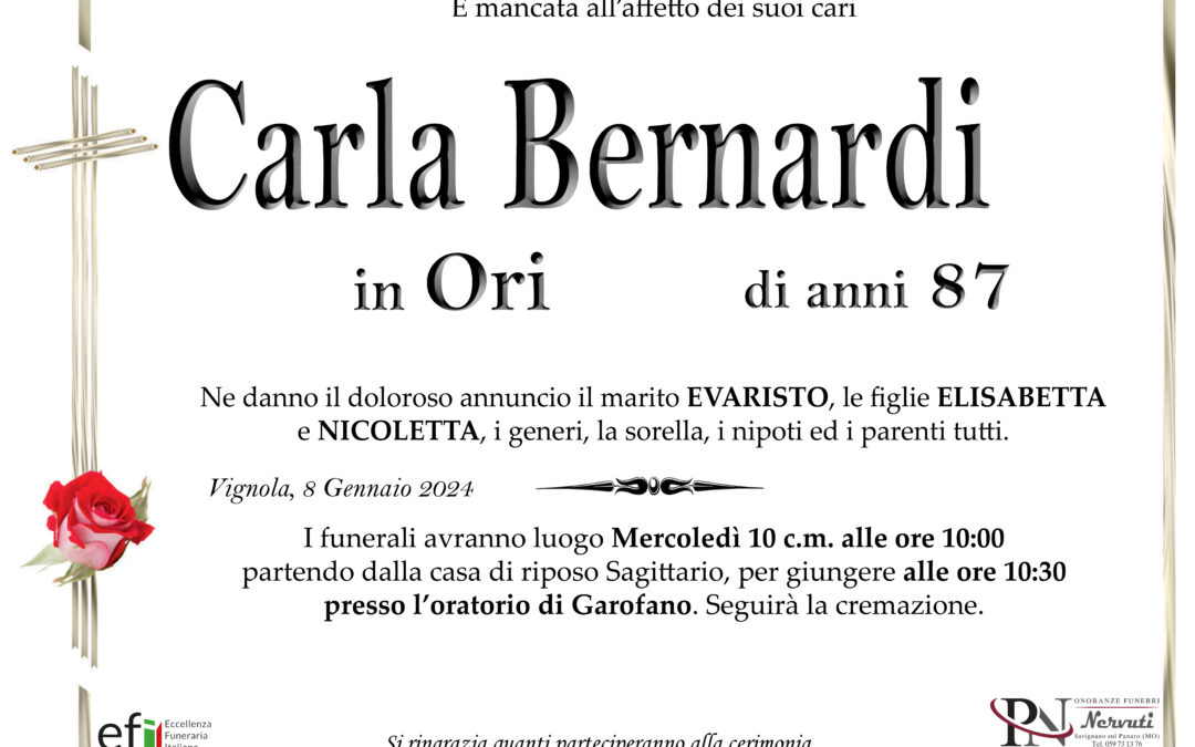 Carla Bernardi