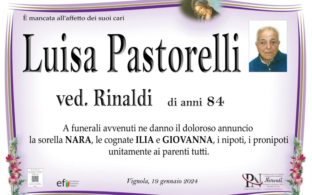Luisa Pastorelli