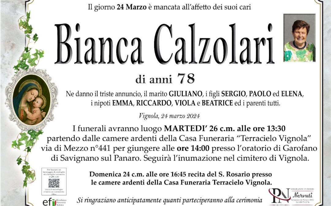 Bianca Calzolari