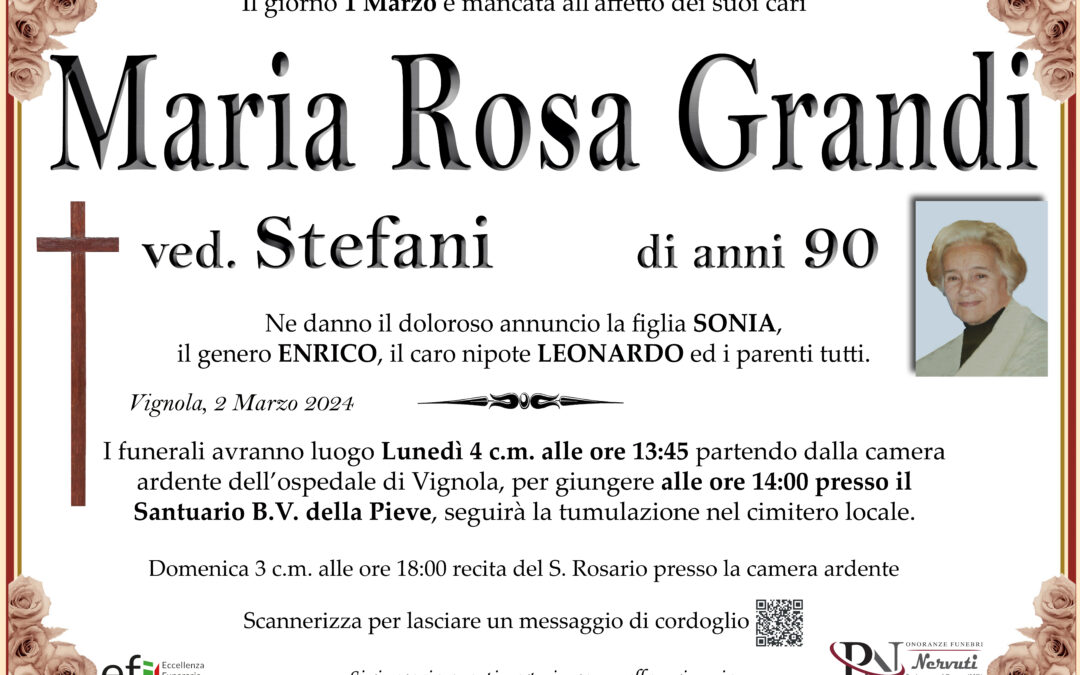 Maria Rosa Grandi