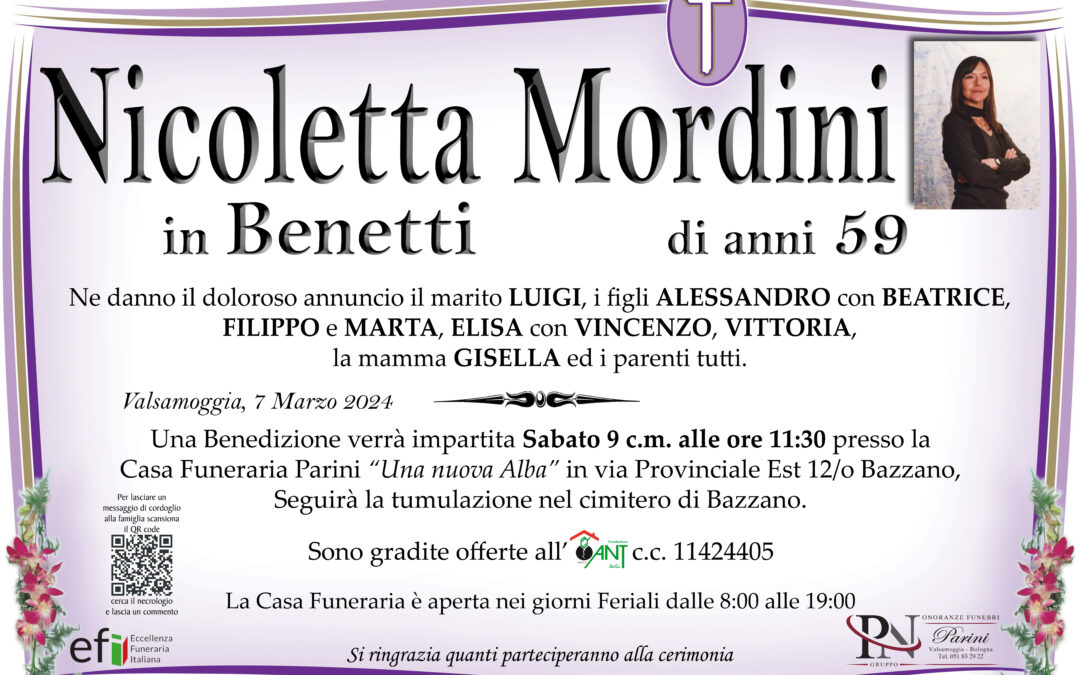 Nicoletta Mordini