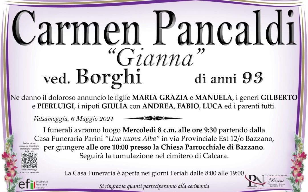 Carmen Pancaldi