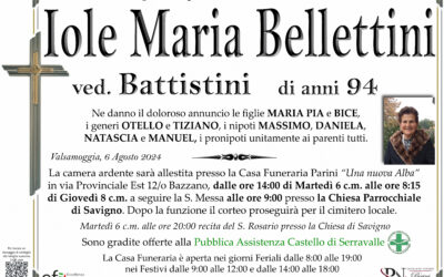 Iole Maria Bellettini