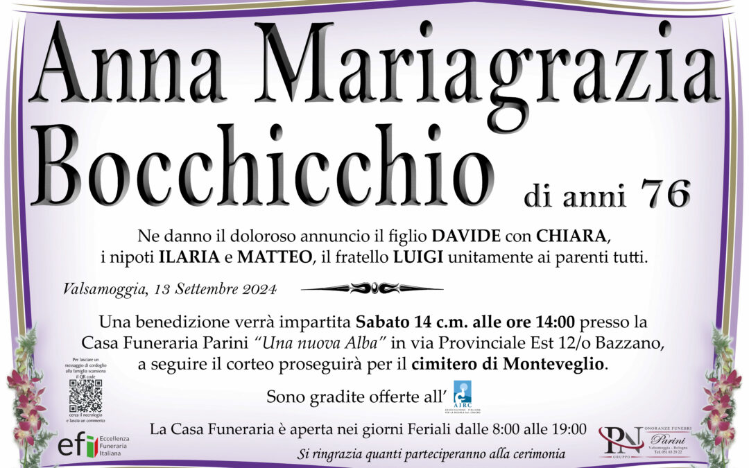 Anna Mariagrazia Bocchicchio