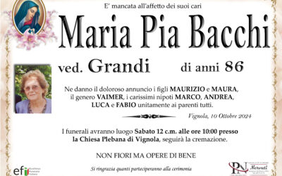 Maria Pia Bacchi