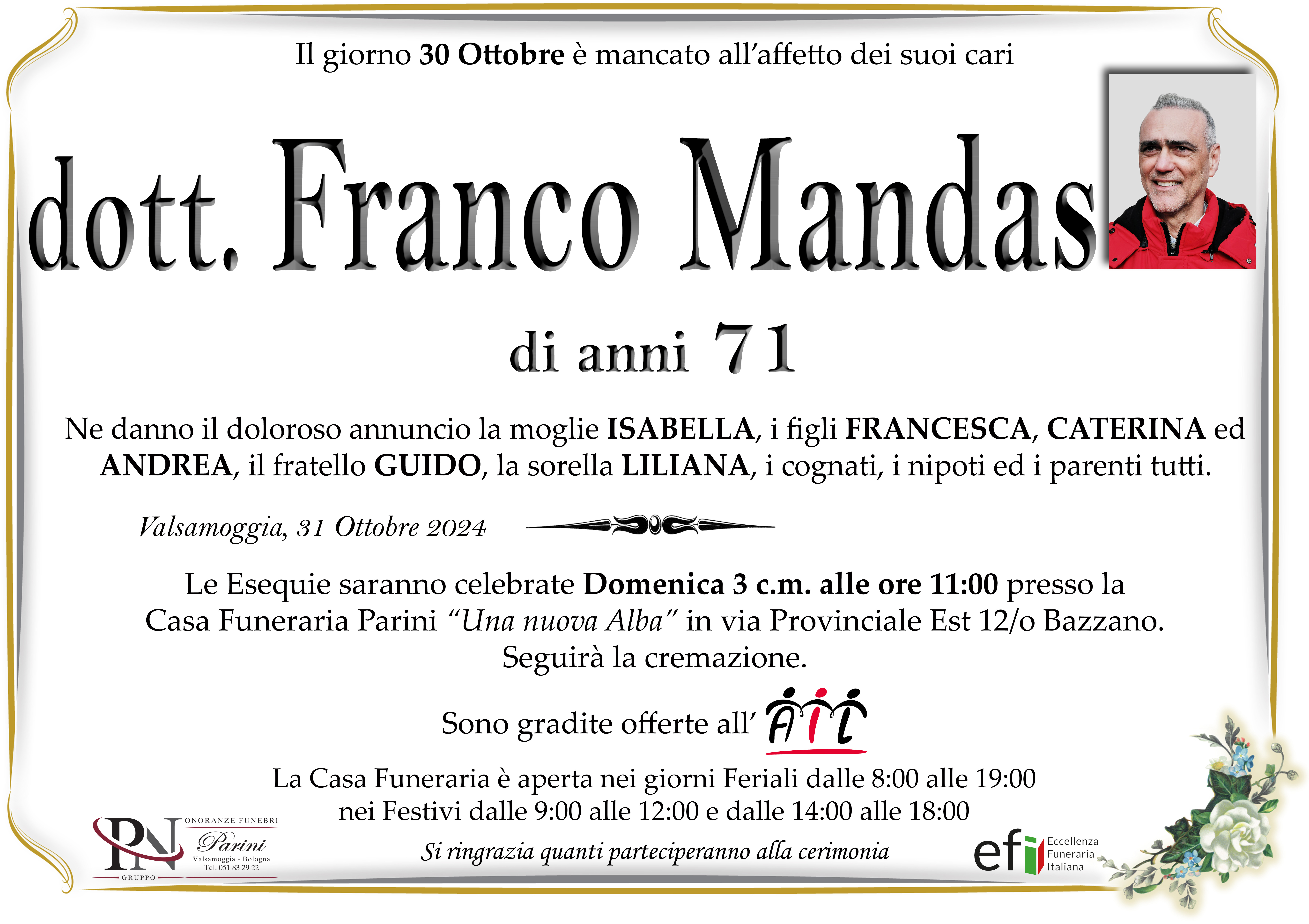 dott.Franco Mandas