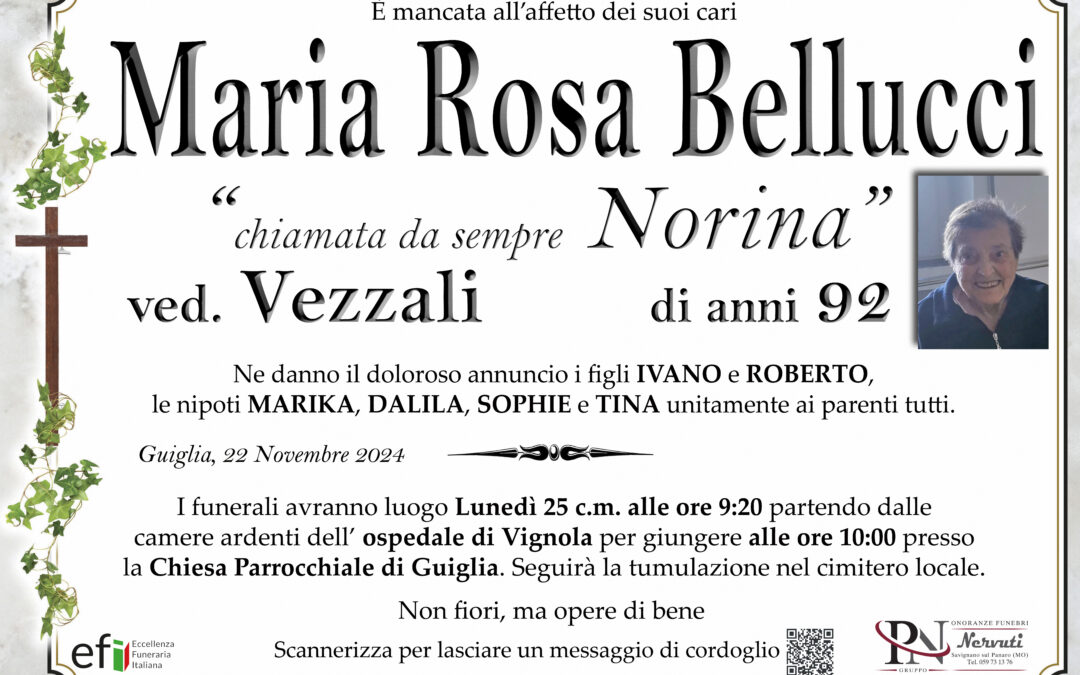 Maria Rosa Bellucci