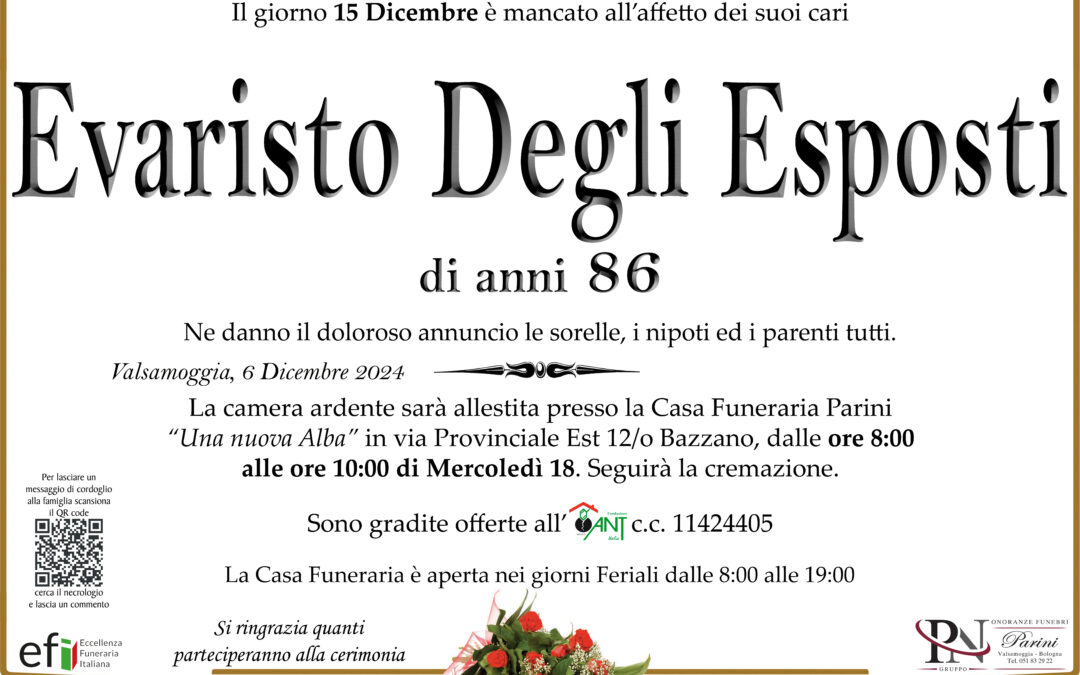 Evaristo Degli Esposti