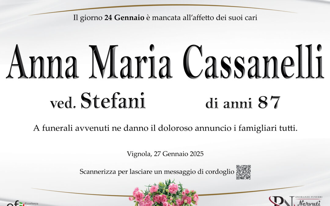Anna Maria Cassanelli