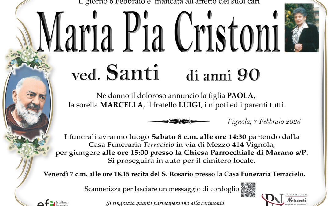 Maria Pia Cristoni