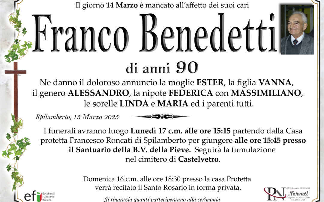 Franco Benedetti