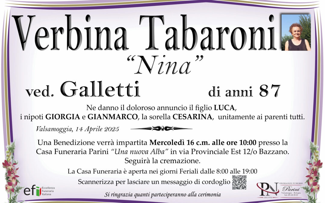 Verbina Tabaroni
