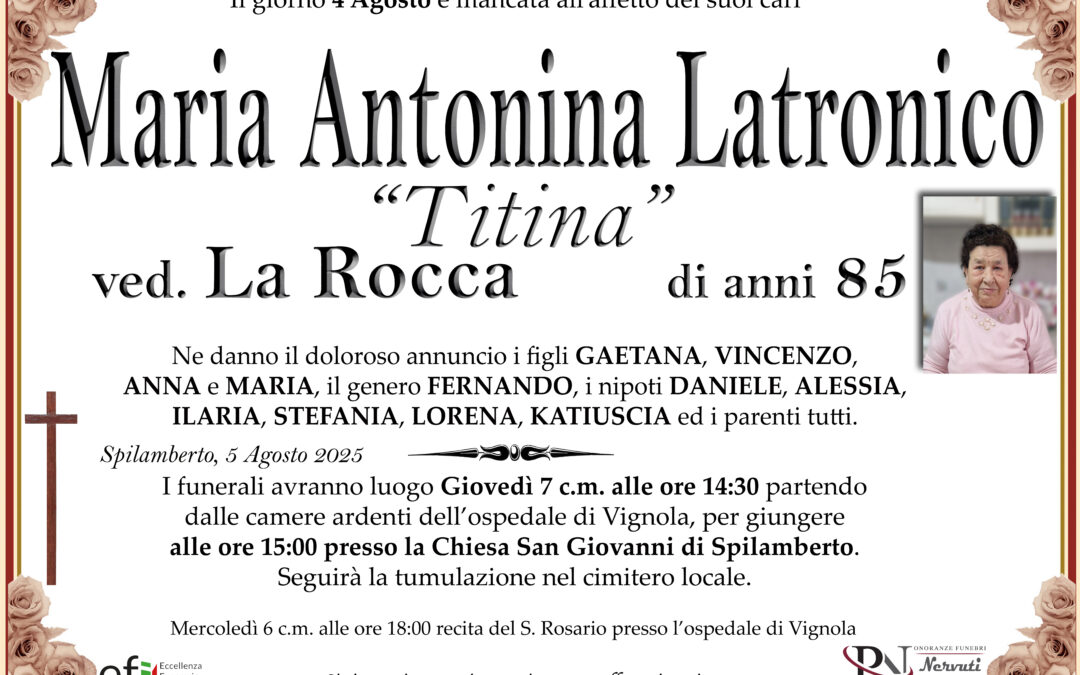 Maria Antonina Latronico