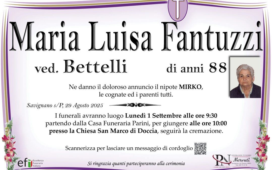 Maria Luisa Fantuzzi