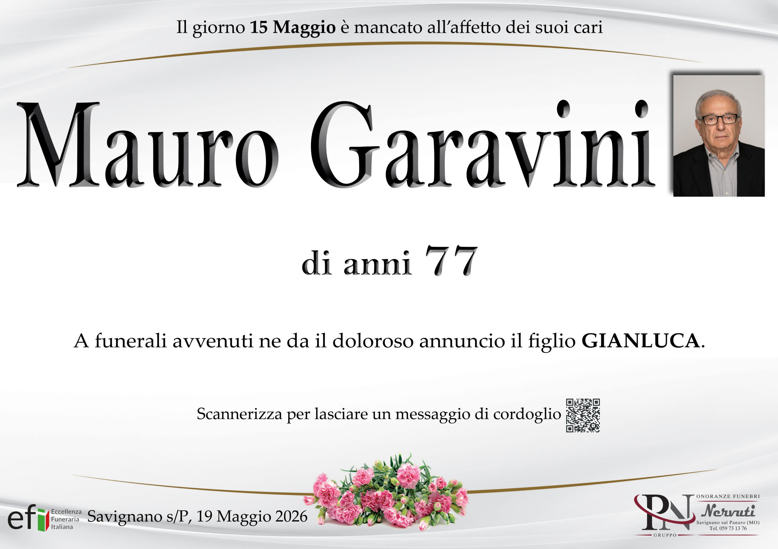 Mauro Garavini – necrologio