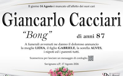Cacciari Giancarlo